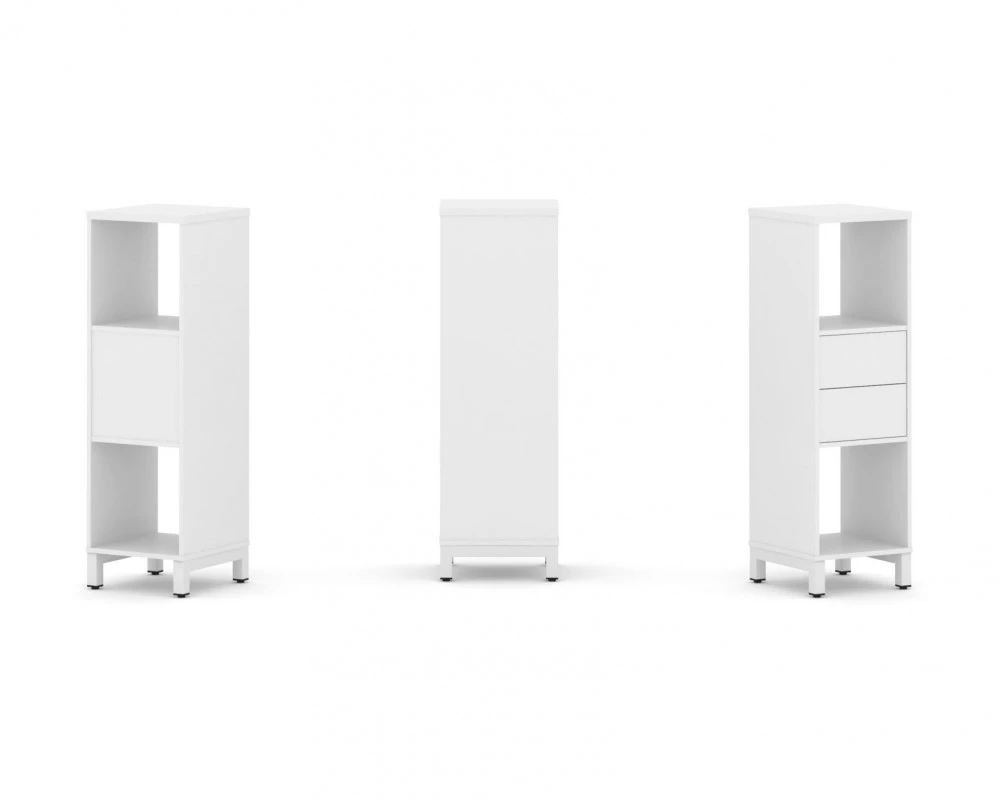 Набор стеллажа 1 сторон., 3 яр. 387x400x1248 Style Project