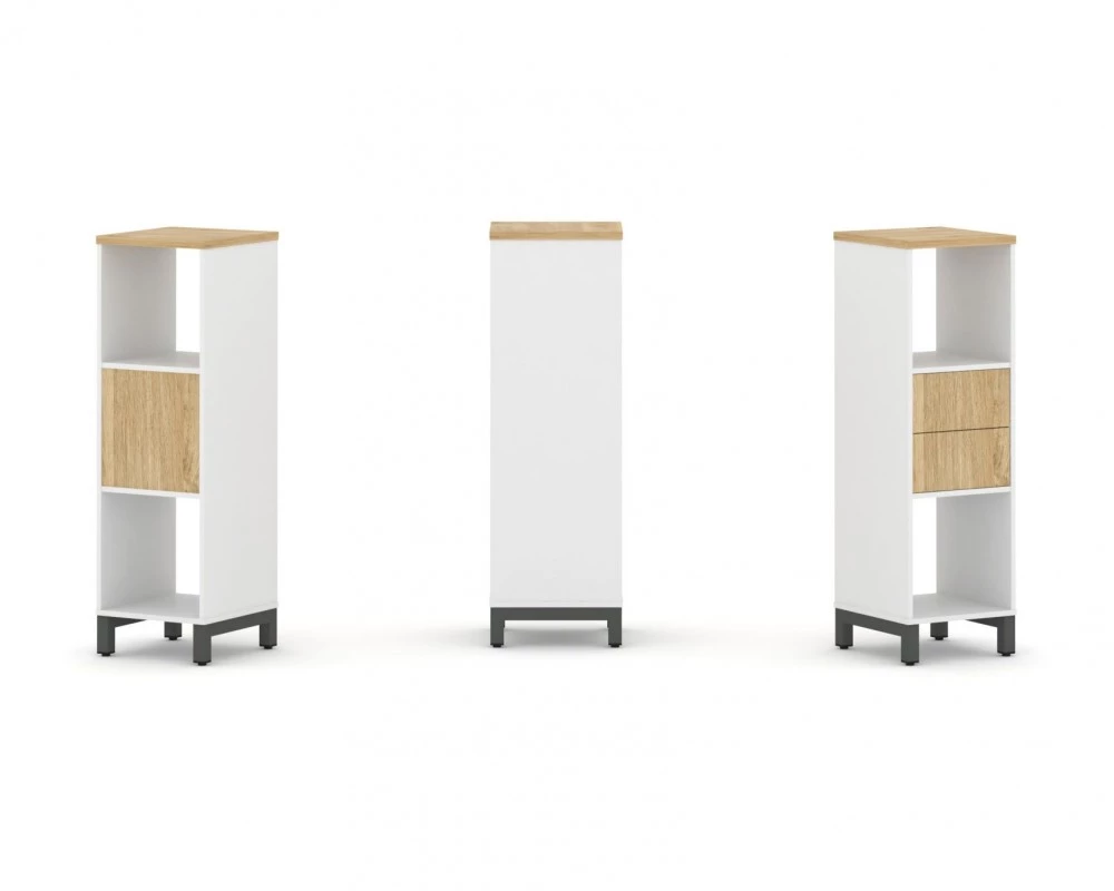 Набор стеллажа 1 сторон., 3 яр. 387x400x1248 Style Project