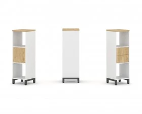 Набор стеллажа 1 сторон., 3 яр. 387x400x1248 Style Project images