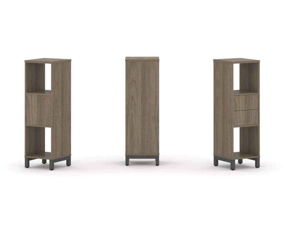 Набор стеллажа 1 сторон., 3 яр. 387x400x1248 Style Project