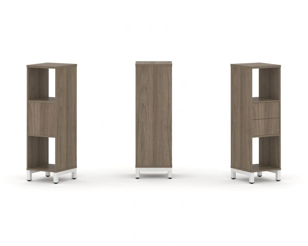 Набор стеллажа 1 сторон., 3 яр. 387x400x1248 Style Project