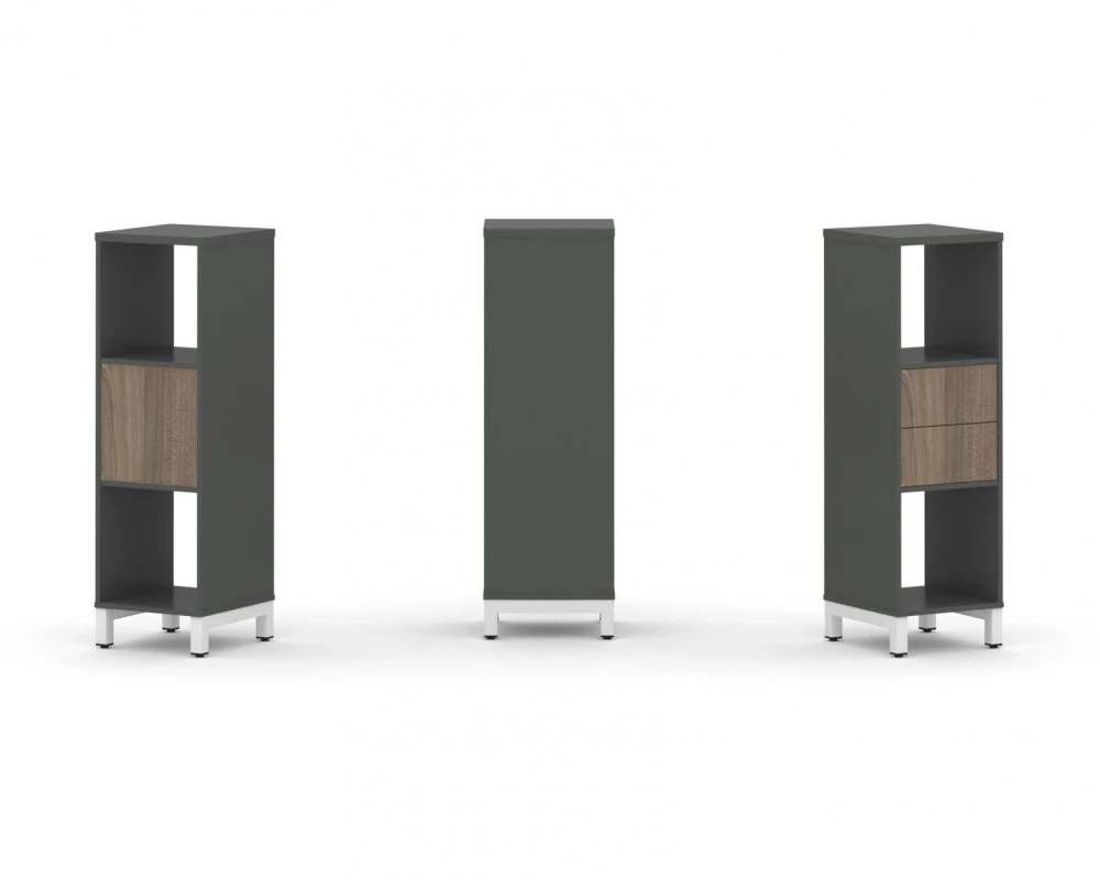 Набор стеллажа 1 сторон., 3 яр. 387x400x1248 Style Project