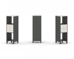 Набор стеллажа 1 сторон., 3 яр. 387x400x1248 Style Project images