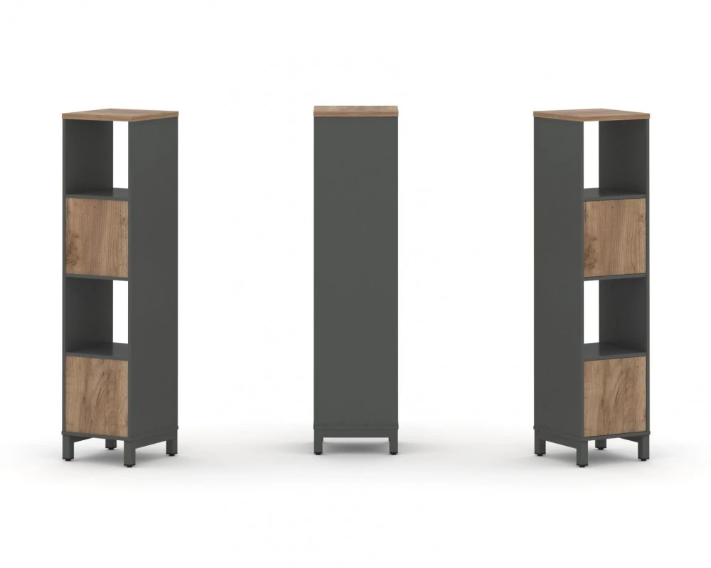 Набор стеллажа 1 сторон., 4 яр. 387x400x1615 Style Project