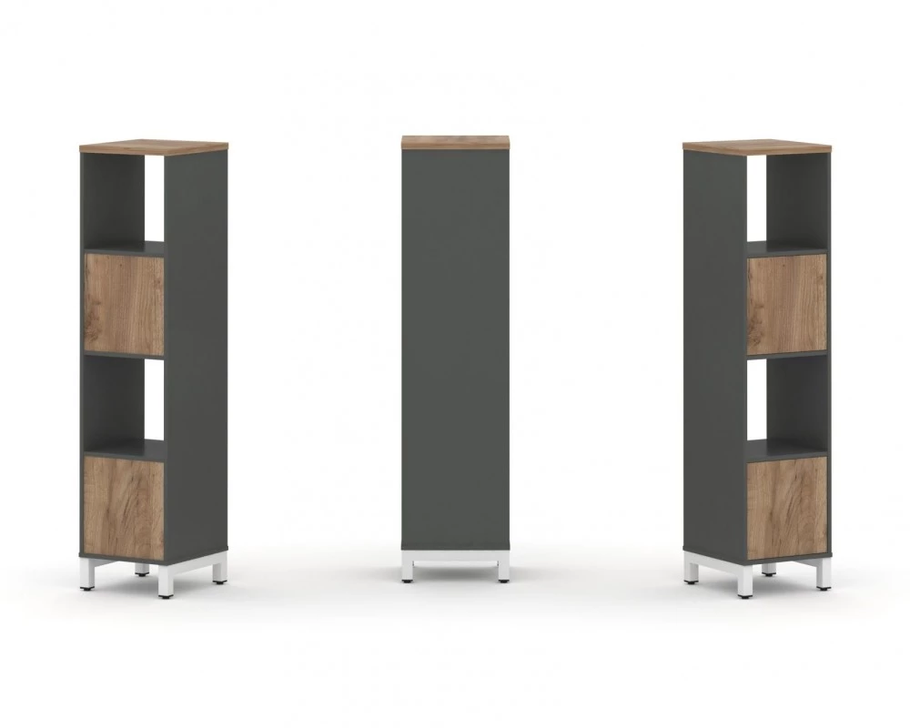 Набор стеллажа 1 сторон., 4 яр. 387x400x1615 Style Project