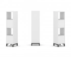 Набор стеллажа 1 сторон., 4 яр. 387x400x1615 Style Project images