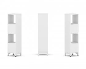 Набор стеллажа 1 сторон., 4 яр. 387x400x1615 Style Project images