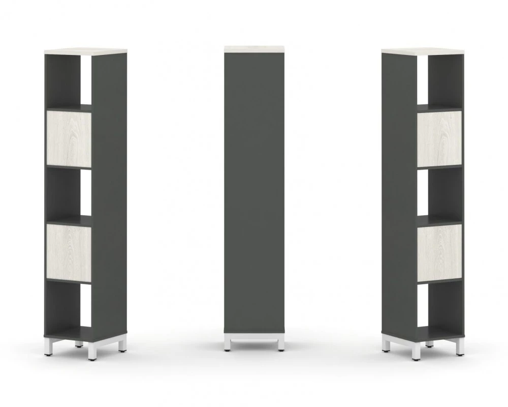 Набор стеллажа 1 сторон., 5 яр. 387x400x1982 Style Project