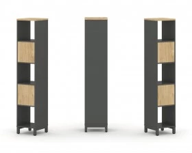 Набор стеллажа 1 сторон., 5 яр. 387x400x1982 Style Project images