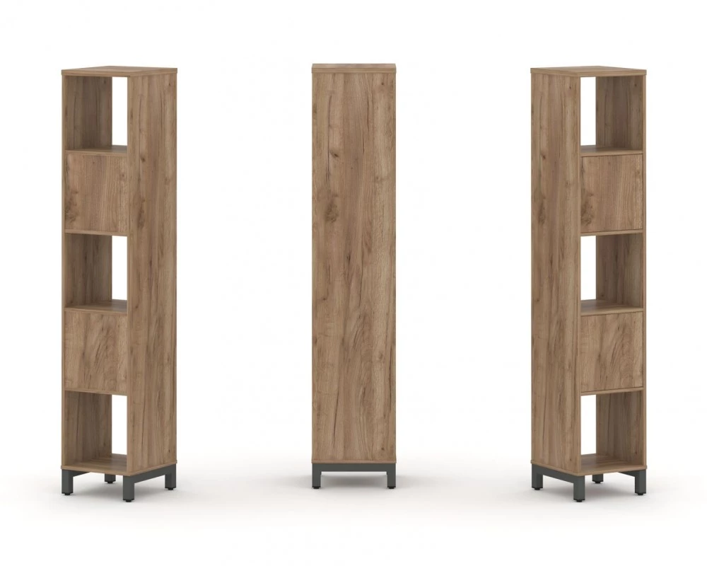 Набор стеллажа 1 сторон., 5 яр. 387x400x1982 Style Project