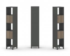 Набор стеллажа 1 сторон., 5 яр. 387x400x1982 Style Project images