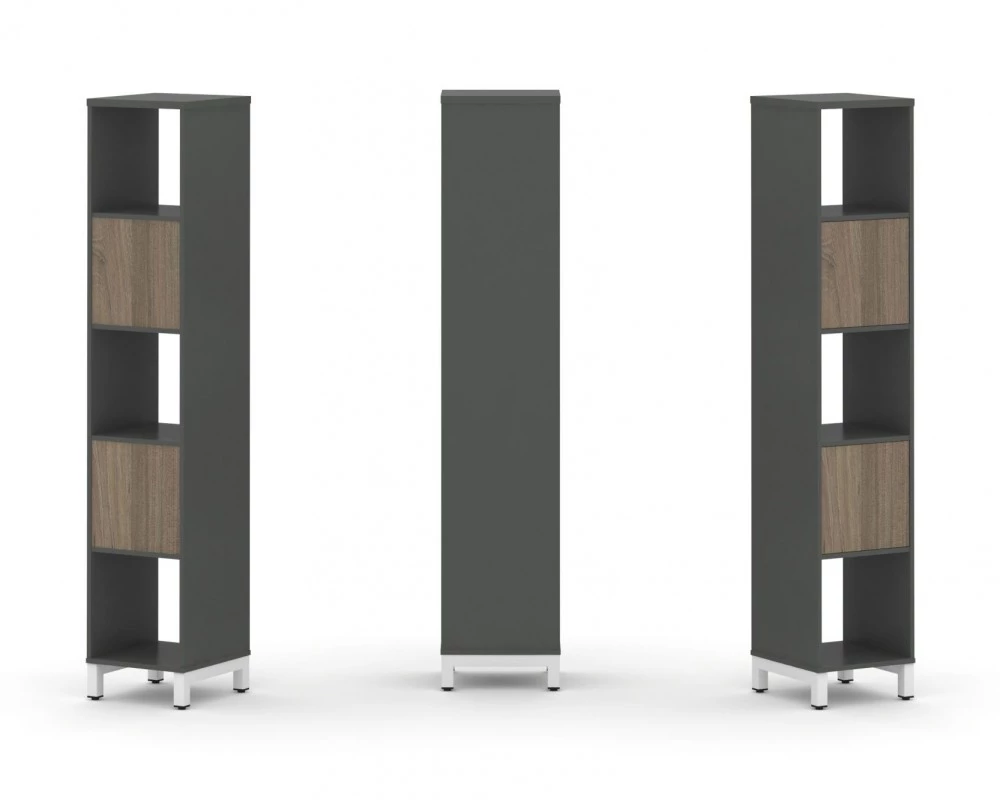 Набор стеллажа 1 сторон., 5 яр. 387x400x1982 Style Project