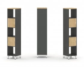 Набор стеллажа 1 сторон., 5 яр. 387x400x1982 Style Project images