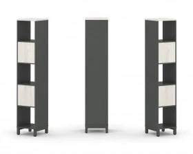 Набор стеллажа 1 сторон., 5 яр. 387x400x1982 Style Project images