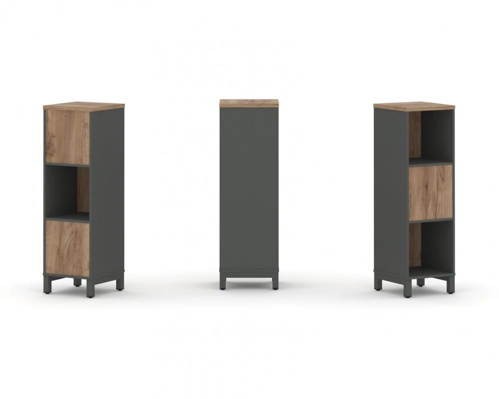 Набор стеллажа 2-х сторон., 3 яр. 387x400x1248 Style Project