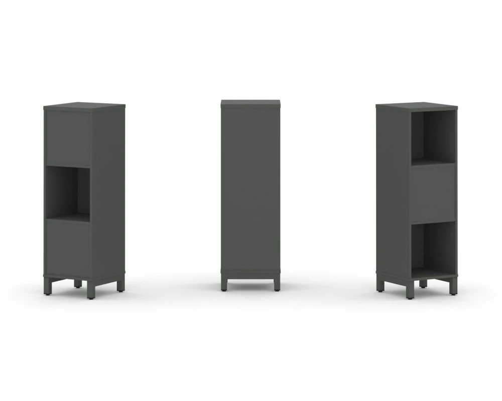 Набор стеллажа 2-х сторон., 3 яр. 387x400x1248 Style Project