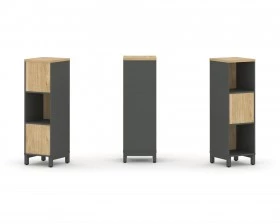 Набор стеллажа 2-х сторон., 3 яр. 387x400x1248 Style Project images