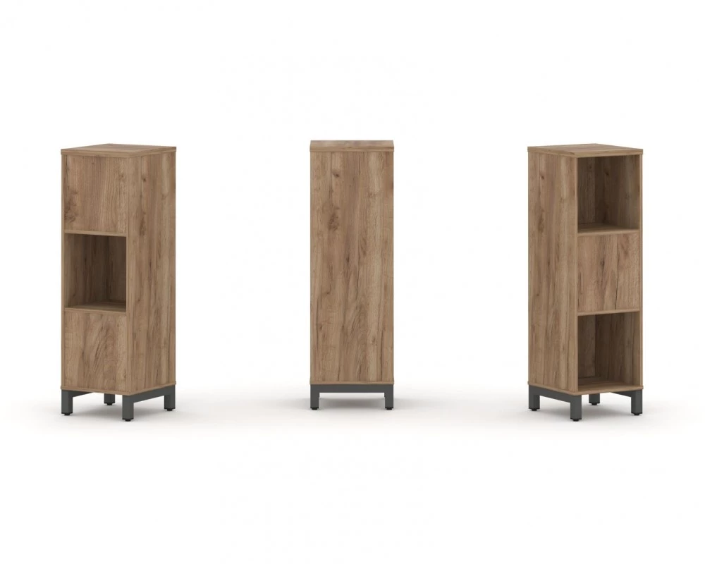 Набор стеллажа 2-х сторон., 3 яр. 387x400x1248 Style Project