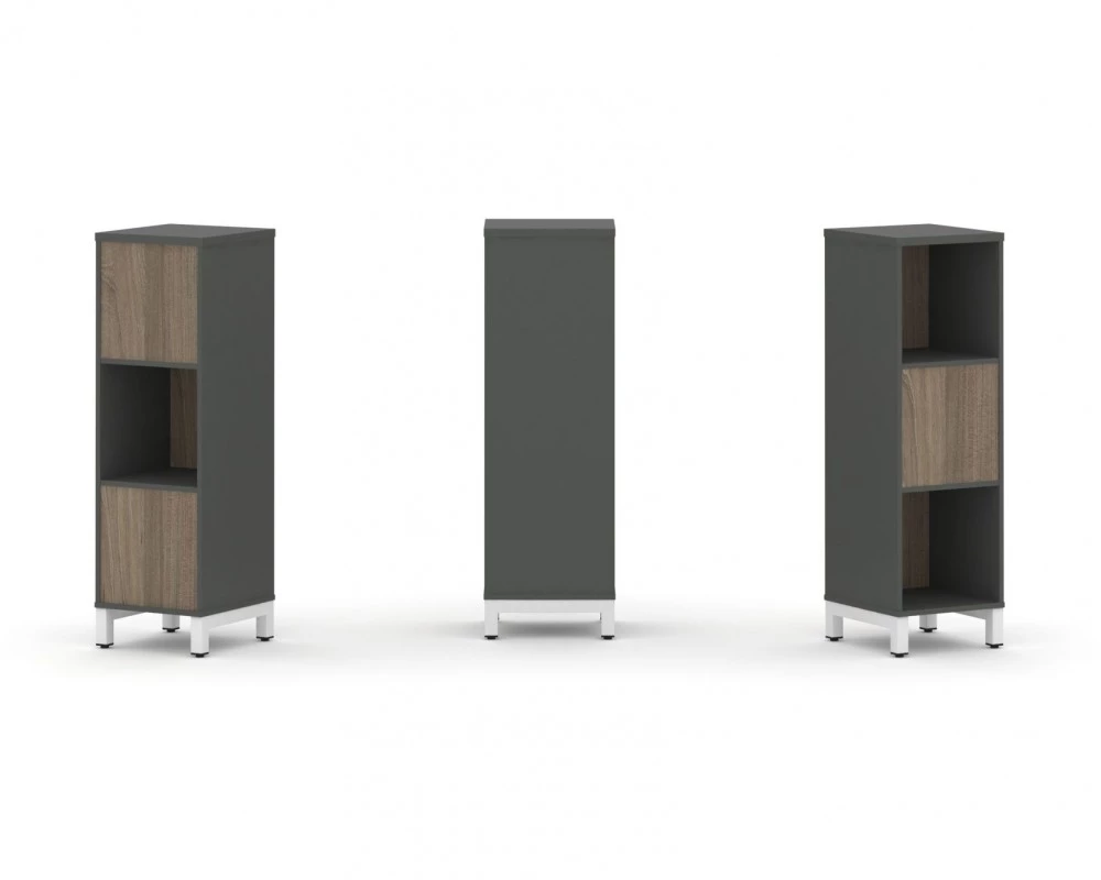 Набор стеллажа 2-х сторон., 3 яр. 387x400x1248 Style Project