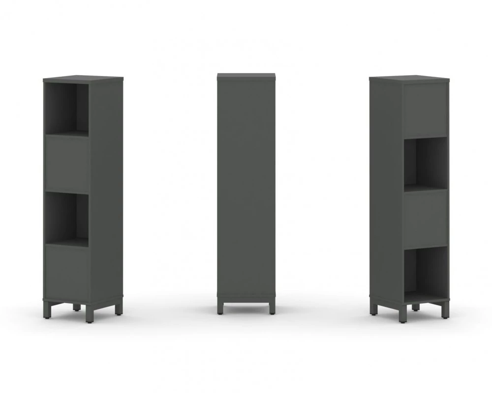 Набор стеллажа 2-х сторон., 4 яр. 387x400x1615 Style Project