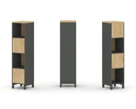 Набор стеллажа 2-х сторон., 4 яр. 387x400x1615 Style Project images