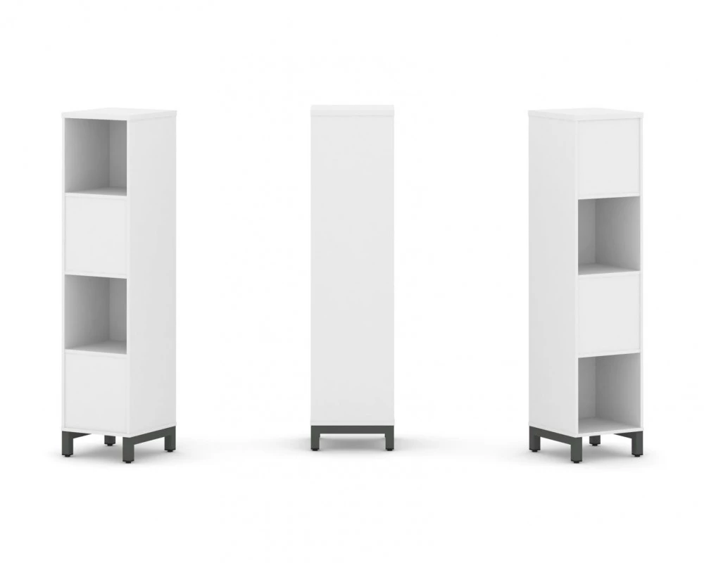 Набор стеллажа 2-х сторон., 4 яр. 387x400x1615 Style Project