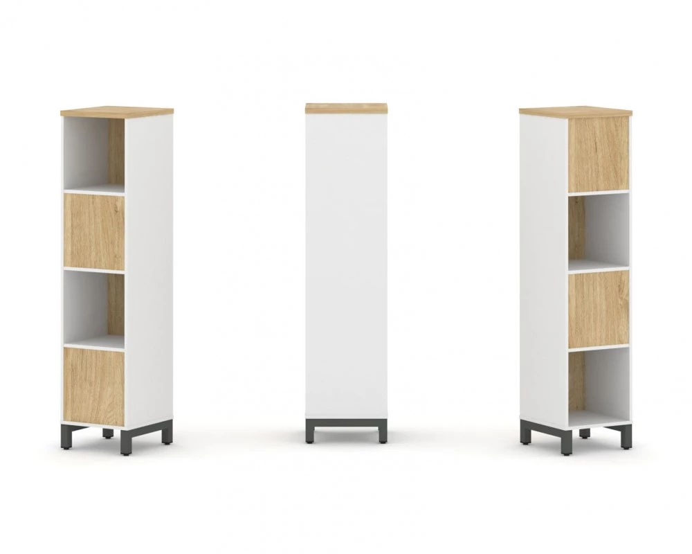 Набор стеллажа 2-х сторон., 4 яр. 387x400x1615 Style Project