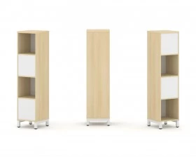 Набор стеллажа 2-х сторон., 4 яр. 387x400x1615 Style Project images