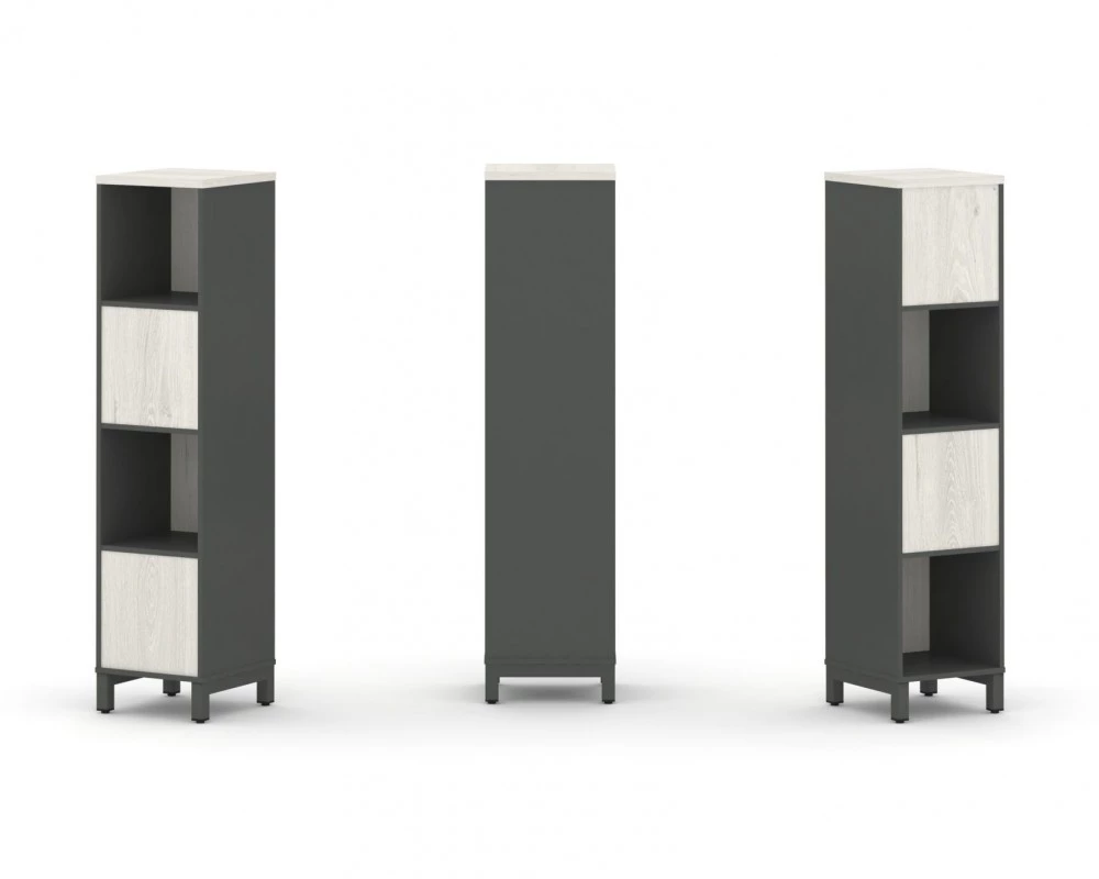 Набор стеллажа 2-х сторон., 4 яр. 387x400x1615 Style Project