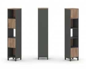 Набор стеллажа 2-х сторон., 5 яр. 387x400x1982 Style Project images