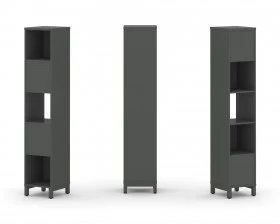 Набор стеллажа 2-х сторон., 5 яр. 387x400x1982 Style Project images