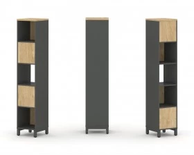 Набор стеллажа 2-х сторон., 5 яр. 387x400x1982 Style Project images