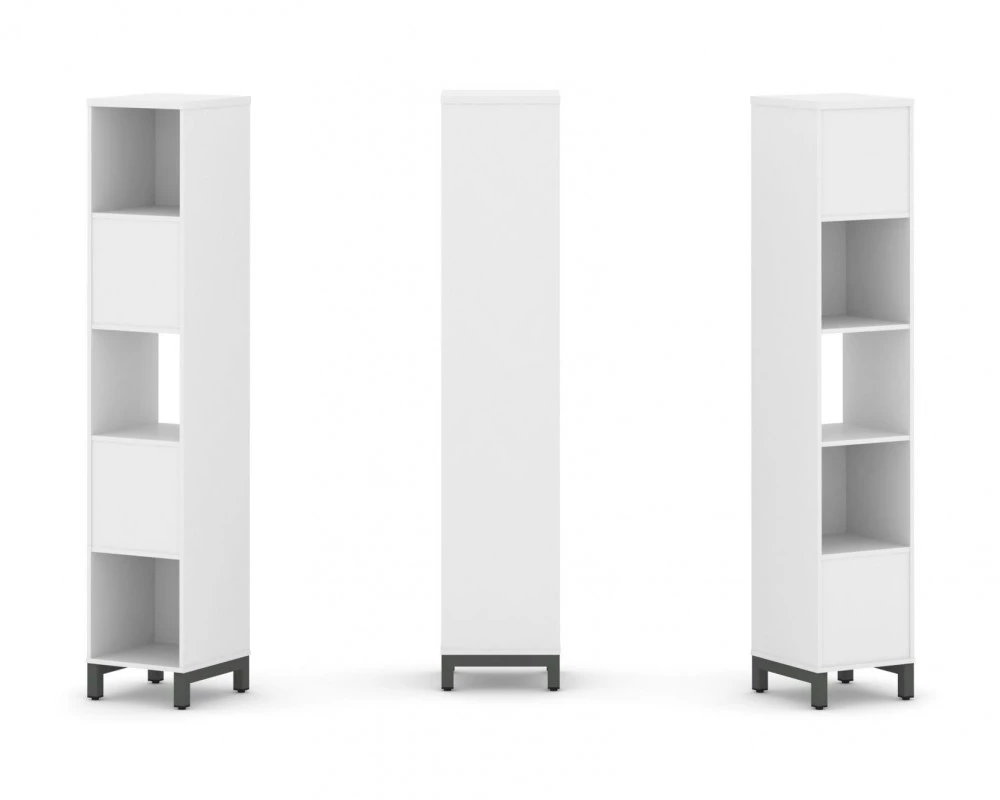 Набор стеллажа 2-х сторон., 5 яр. 387x400x1982 Style Project