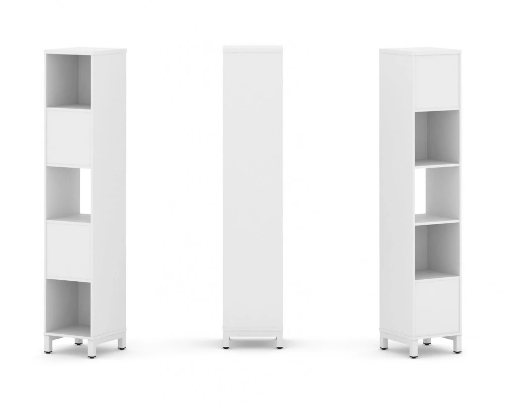 Набор стеллажа 2-х сторон., 5 яр. 387x400x1982 Style Project