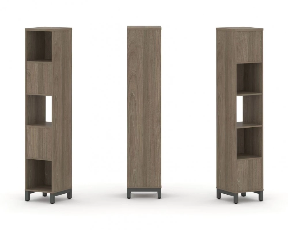 Набор стеллажа 2-х сторон., 5 яр. 387x400x1982 Style Project