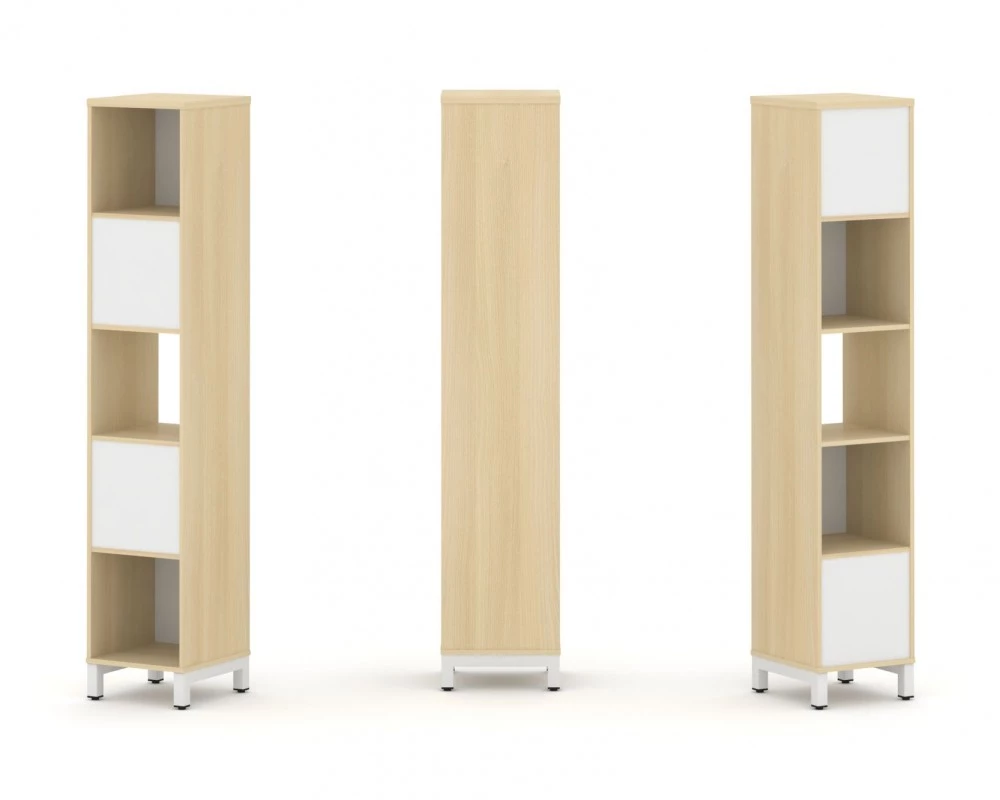 Набор стеллажа 2-х сторон., 5 яр. 387x400x1982 Style Project