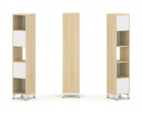 Набор стеллажа 2-х сторон., 5 яр. 387x400x1982 Style Project images