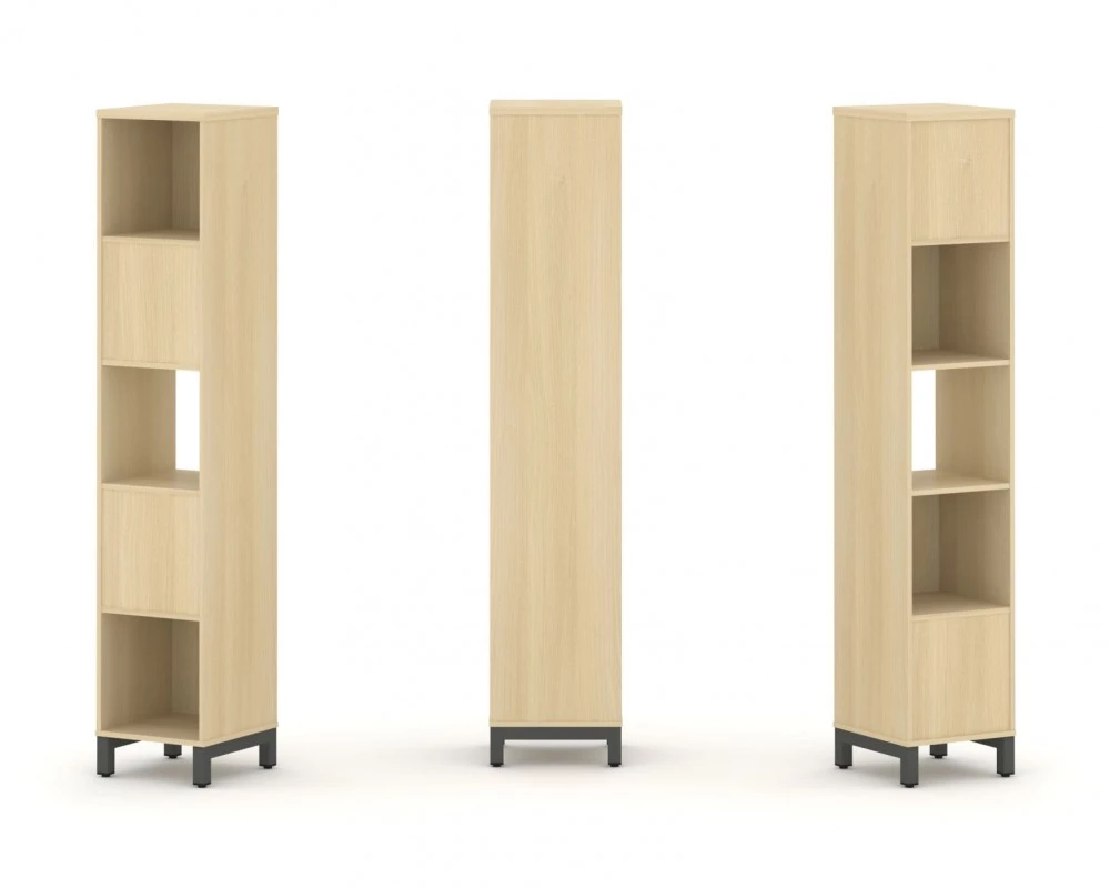 Набор стеллажа 2-х сторон., 5 яр. 387x400x1982 Style Project