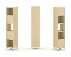 Набор стеллажа 2-х сторон., 5 яр. 387x400x1982 Style Project images