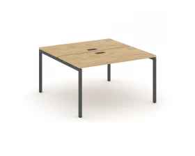 Рабочая станция 2-х сторон. на П-образном каркасе 40 мм 1380x1432x750 Style Project images