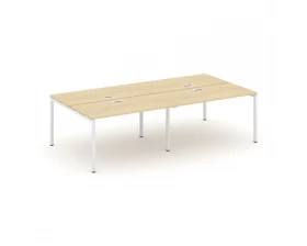 Рабочая станция 2-х сторон. на П-образном каркасе 40 мм 2760x1432x750 Style Project images