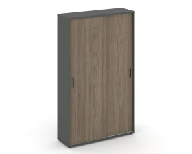 Шкаф-купе комбинир. с полками и выдвижной штангой 1200x400x1982 зад. стенка HDF Style Project images