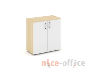 Шкаф низкий широкий закрытый 796x400x833 зад. стенка HDF Стайл Проджект / Style Project images