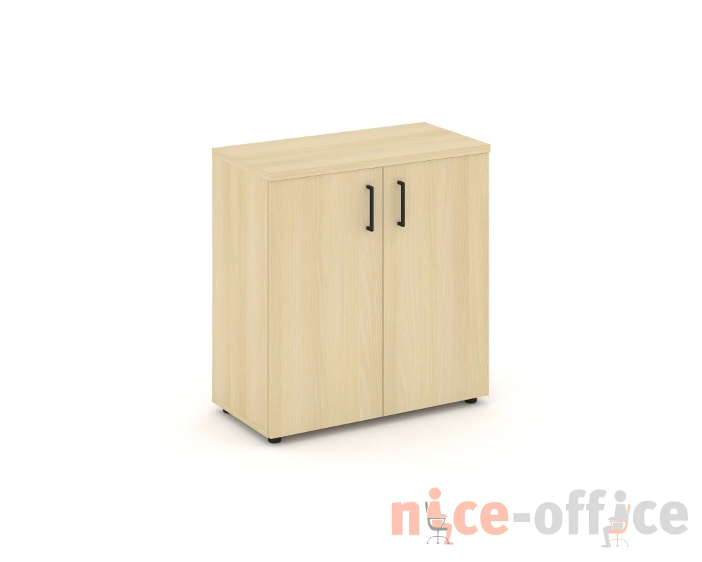 Шкаф низкий широкий закрытый 796x400x833 зад. стенка HDF Стайл Проджект / Style Project