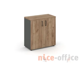 Шкаф низкий широкий закрытый 796x400x833 зад. стенка HDF Стайл Проджект / Style Project images