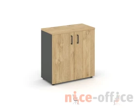 Шкаф низкий широкий закрытый 796x400x833 зад. стенка HDF Стайл Проджект / Style Project images