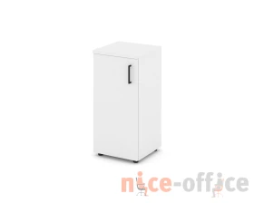 Шкаф низкий узкий левый закрытый 400x400x833 Стайл Проджект / Style Project images