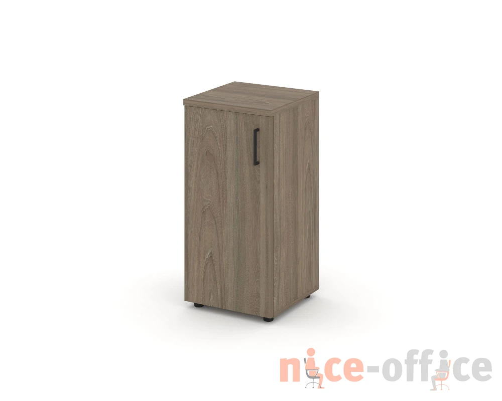 Шкаф низкий узкий левый закрытый 400x400x833 Стайл Проджект / Style Project