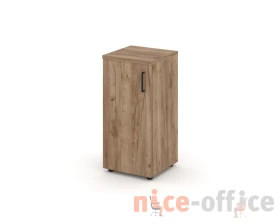 Шкаф низкий узкий левый закрытый 400x400x833 Стайл Проджект / Style Project images
