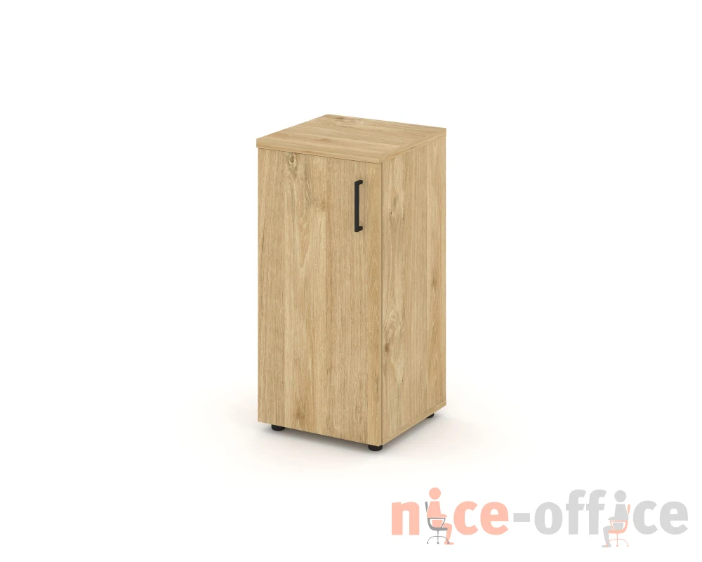Шкаф низкий узкий левый закрытый 400x400x833 Стайл Проджект / Style Project